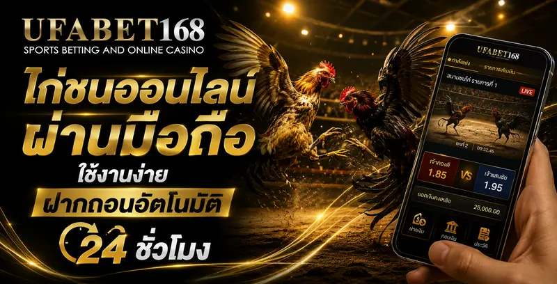 แทงไก่ชนออนไลน์ผ่านมือถือ UFABET168