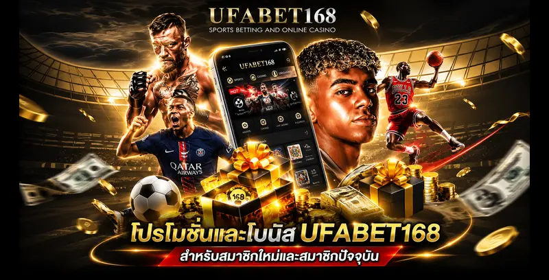 โปรโมชั่นและโบนัส UFABET168